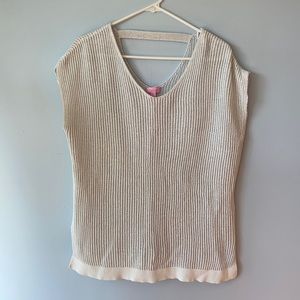 Lilly Pulitzer Shirt Sleeve Sweater